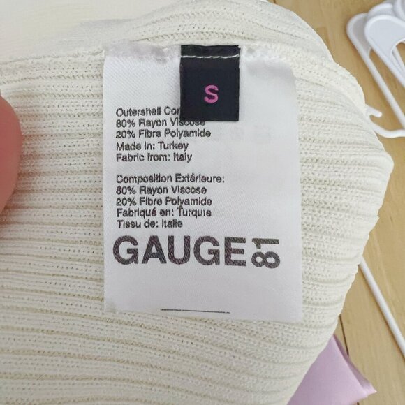 GAUGE81 Rubi Rib-Knit Dress in Ivory Maxi Dress Women's Size S - Picture 10 of 16